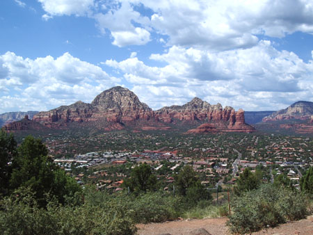 Vue depuis Sedona Airport Vue depuis Sedona Airport